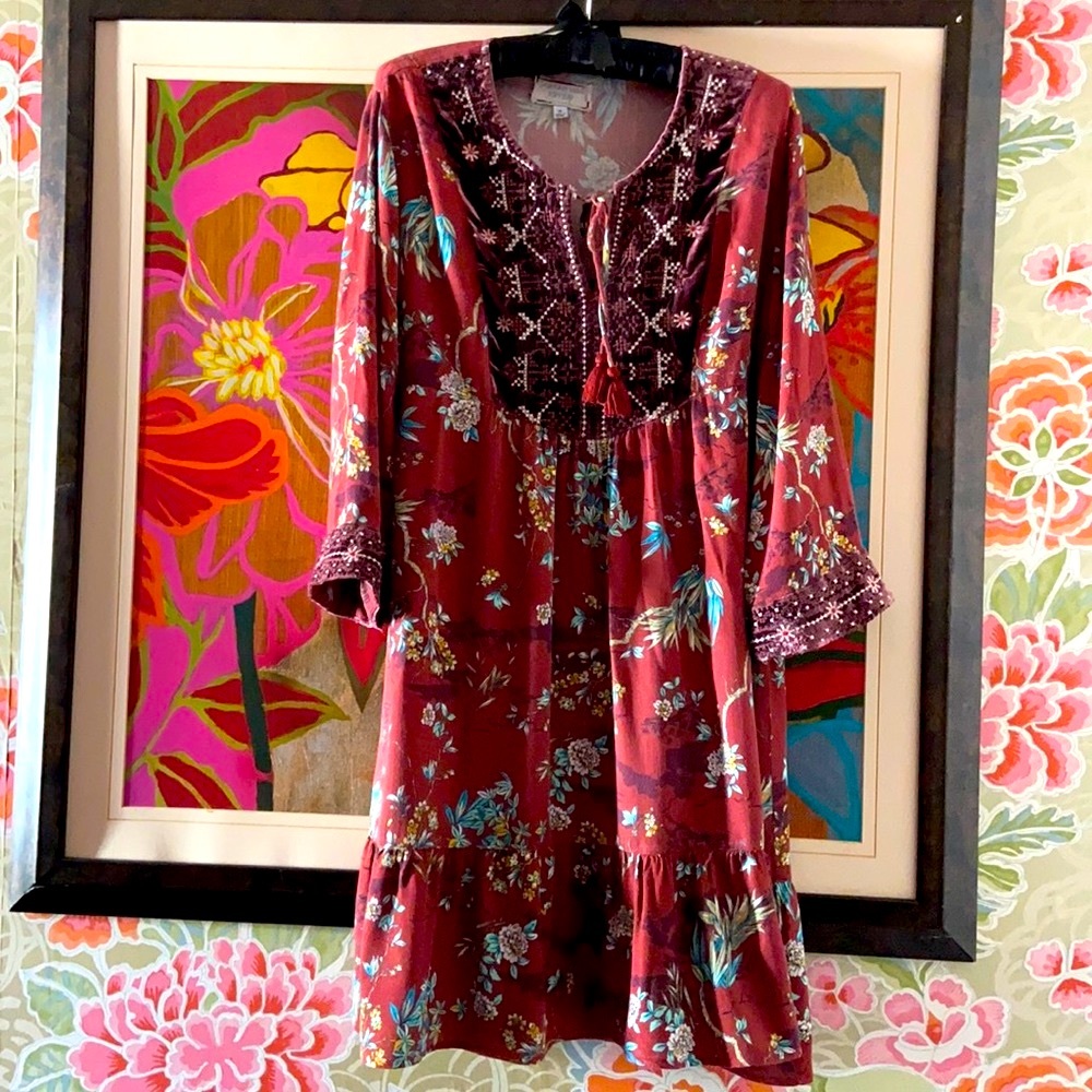 Johnny Was Workshop dress sz